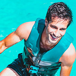 Jobe Neoprene Life Vest Men Real Teal