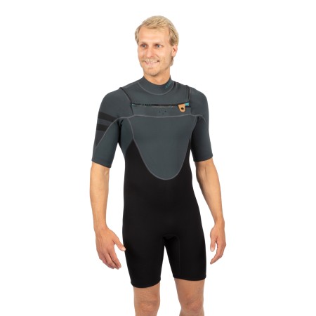 Jobe Perth Shorty 3/2mm Chestzipper  Gray